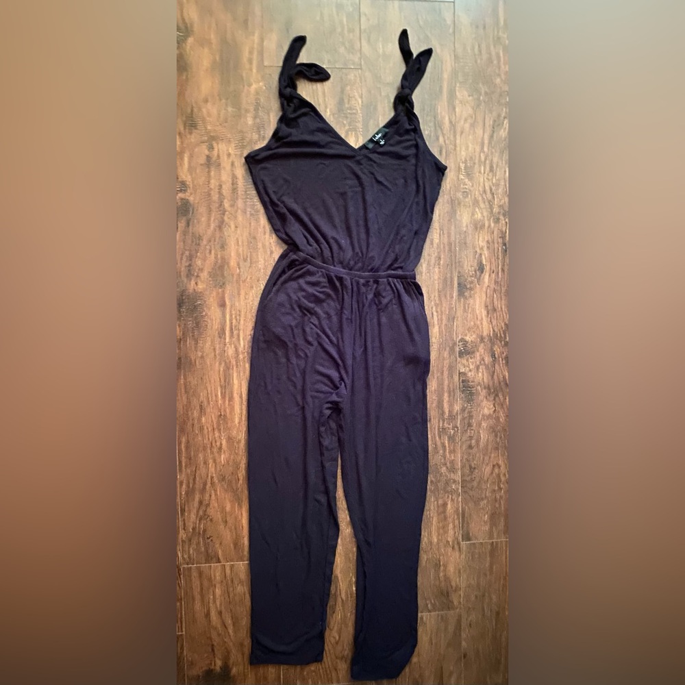Lulu's Black Jumpsuit
